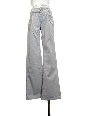 🐦🐦 Light Gray Wide-Leg / flare Women's Jeans